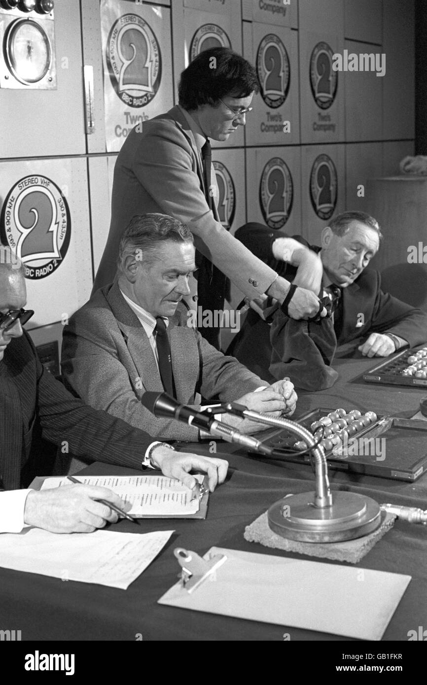 Soccer - 1981 FA Cup Draw Stock Photo