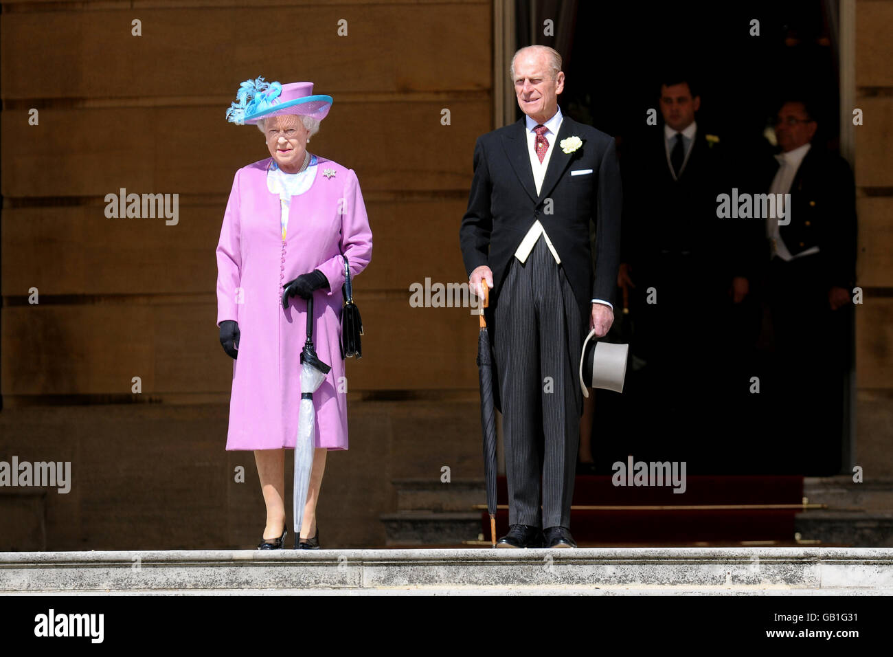 Garden Party at Buckingham Palace Stock Photo