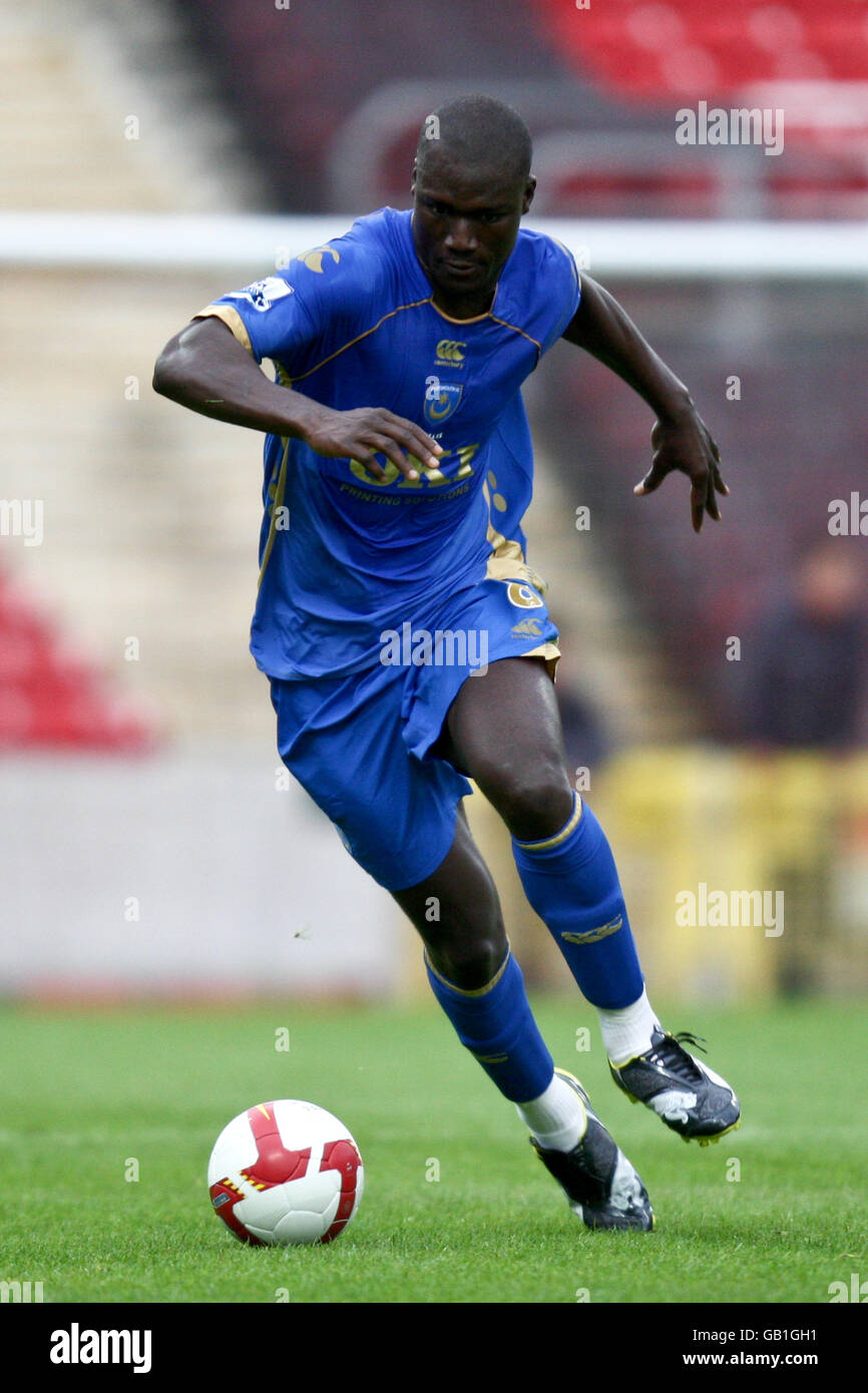 Papa Bouba Diop during the Spanish league football match FC Barcelona vs  Levante UD at the Camp Nou stadium in Barcelona on April 20, 2013. FC  Barcelona Won 1-0. Photo by Giuliano