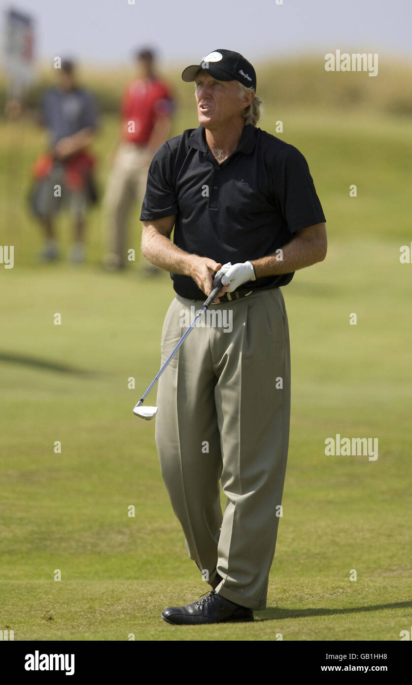Golf British Seniors Open Royal Troon Golf Course Stock Photo Alamy