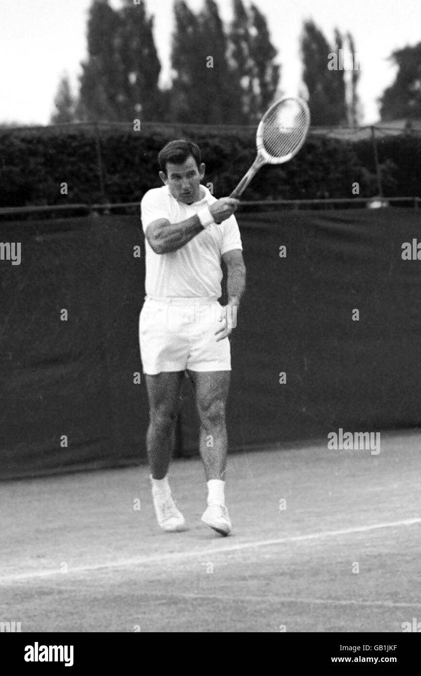 Tennis - Wimbledon Championships. Donald Dell Stock Photo