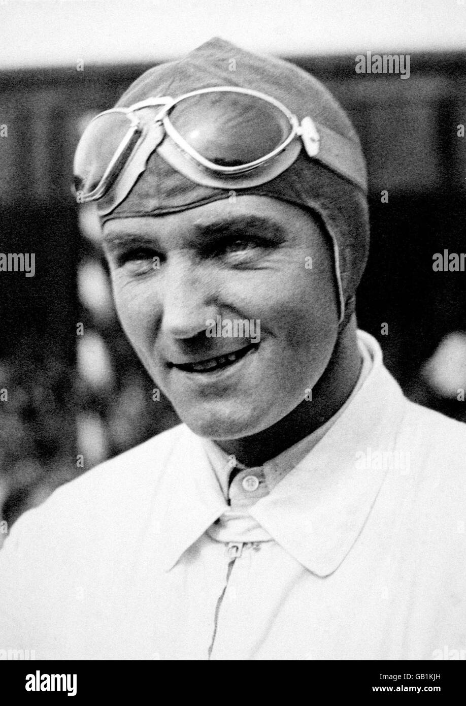 Motor Racing - British Grand Prix - Donington Park. Manfred von Brauchitsch Stock Photo