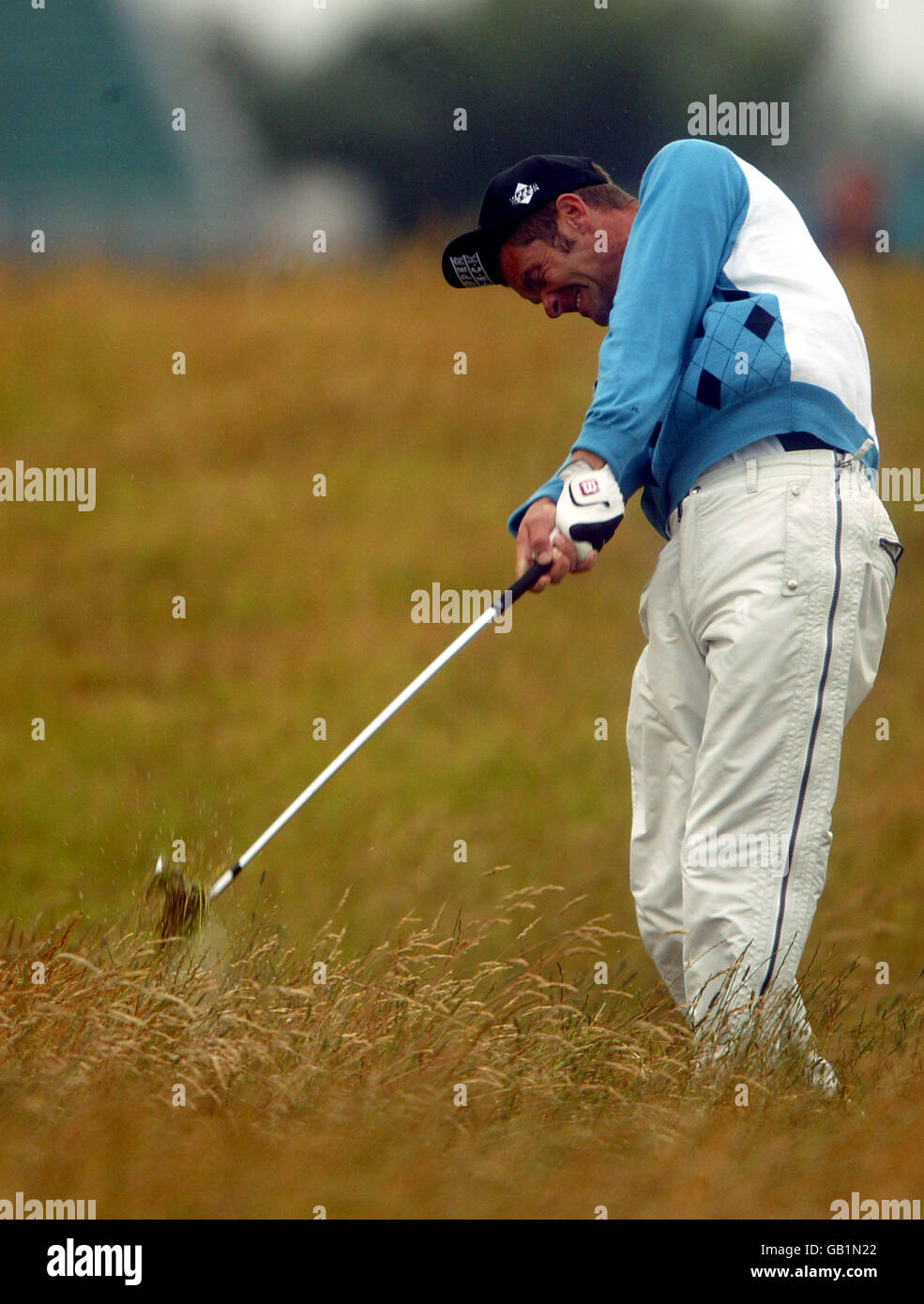 Golf The Open Golf Championship Sandwich First Round Stock Photo