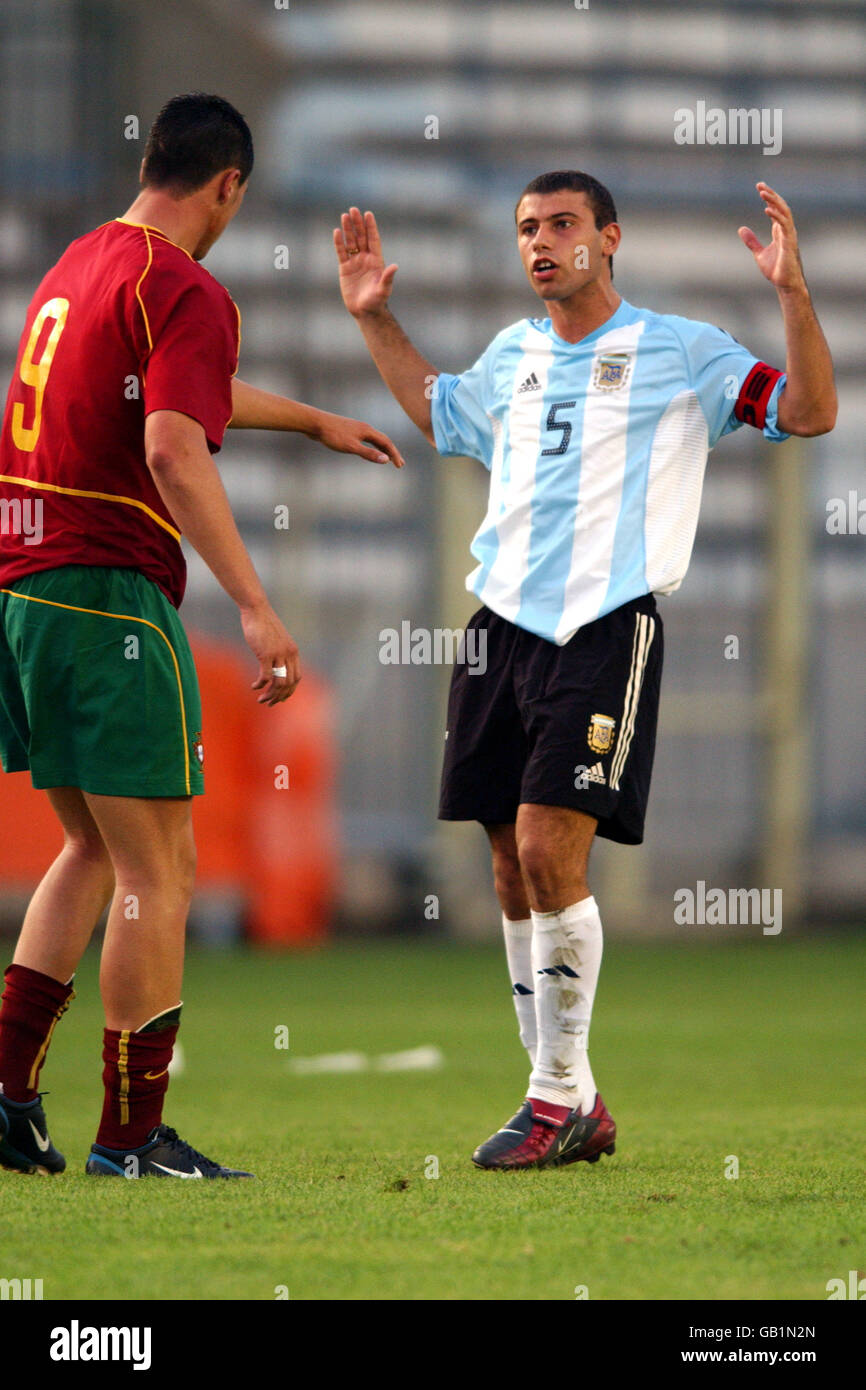 Soccer - Toulon Under 21 Tournament - Argentina v Portugal Stock Photo