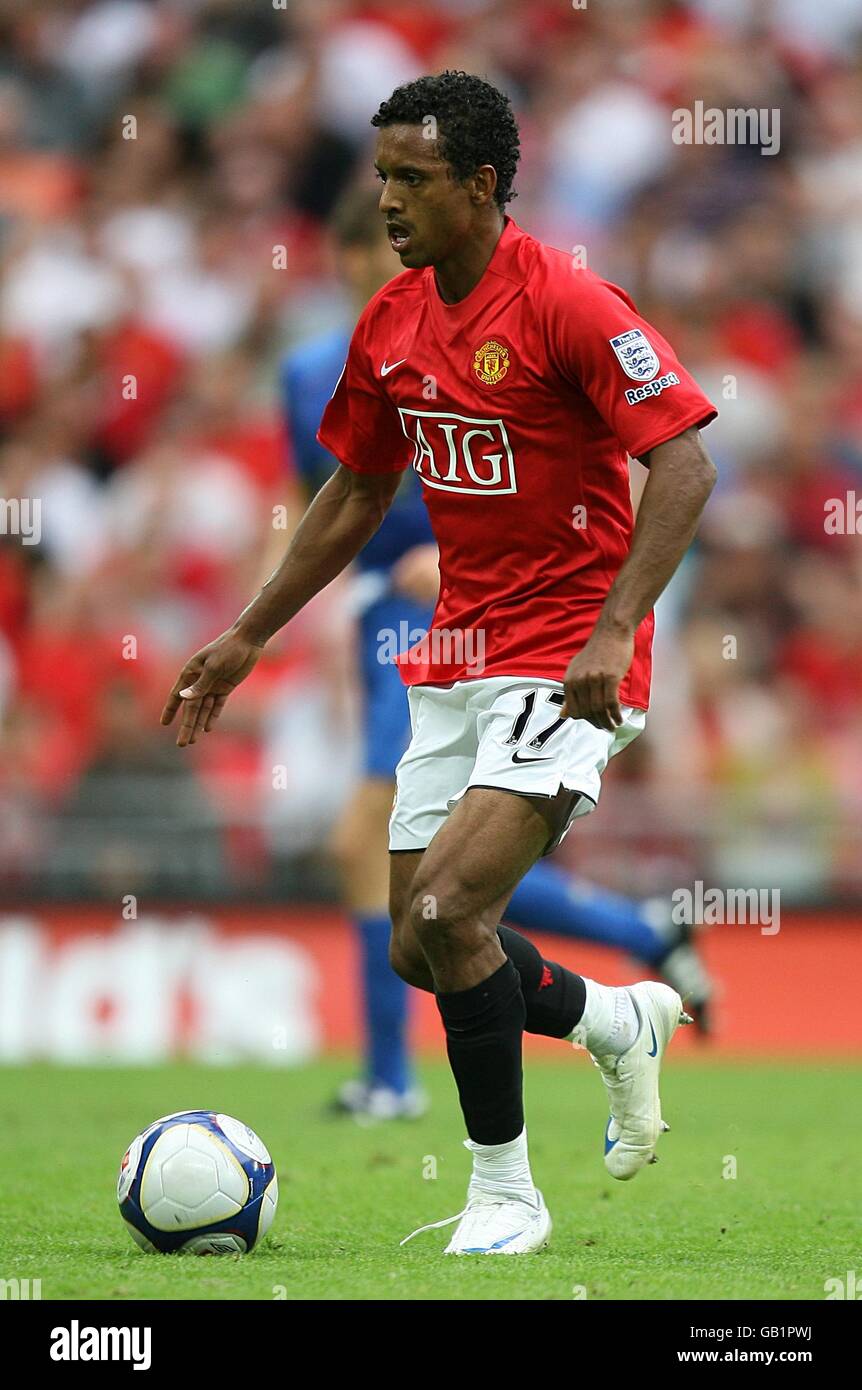 Soccer - Community Shield - Portsmouth v Manchester United - Wembley Stadium Stock Photo