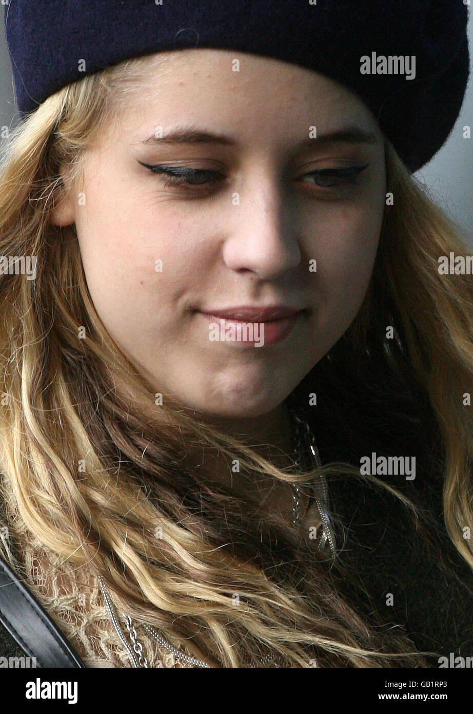 Peaches Geldof married in Las Vegas Stock Photo Alamy