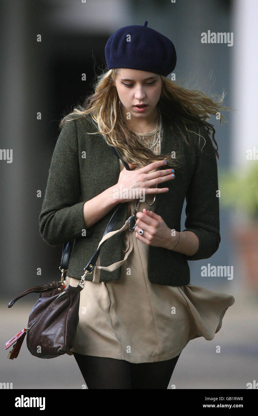 Peaches Geldof married in Las Vegas Stock Photo Alamy