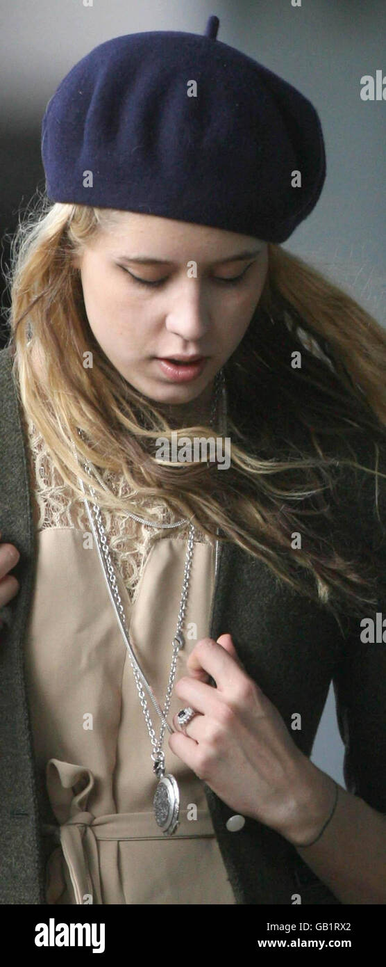 Peaches Geldof married in Las Vegas Stock Photo Alamy