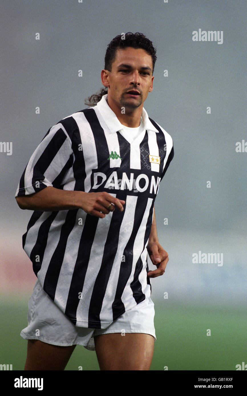 ITALIAN SOCCER. ROBERTO BAGGIO JUVENTUS Stock Photo - Alamy, image size:866x1390