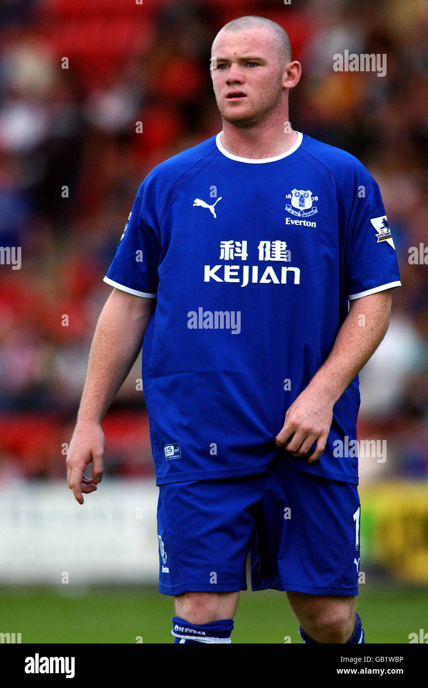 Wayne rooney everton hi-res stock photography and images - Alamy