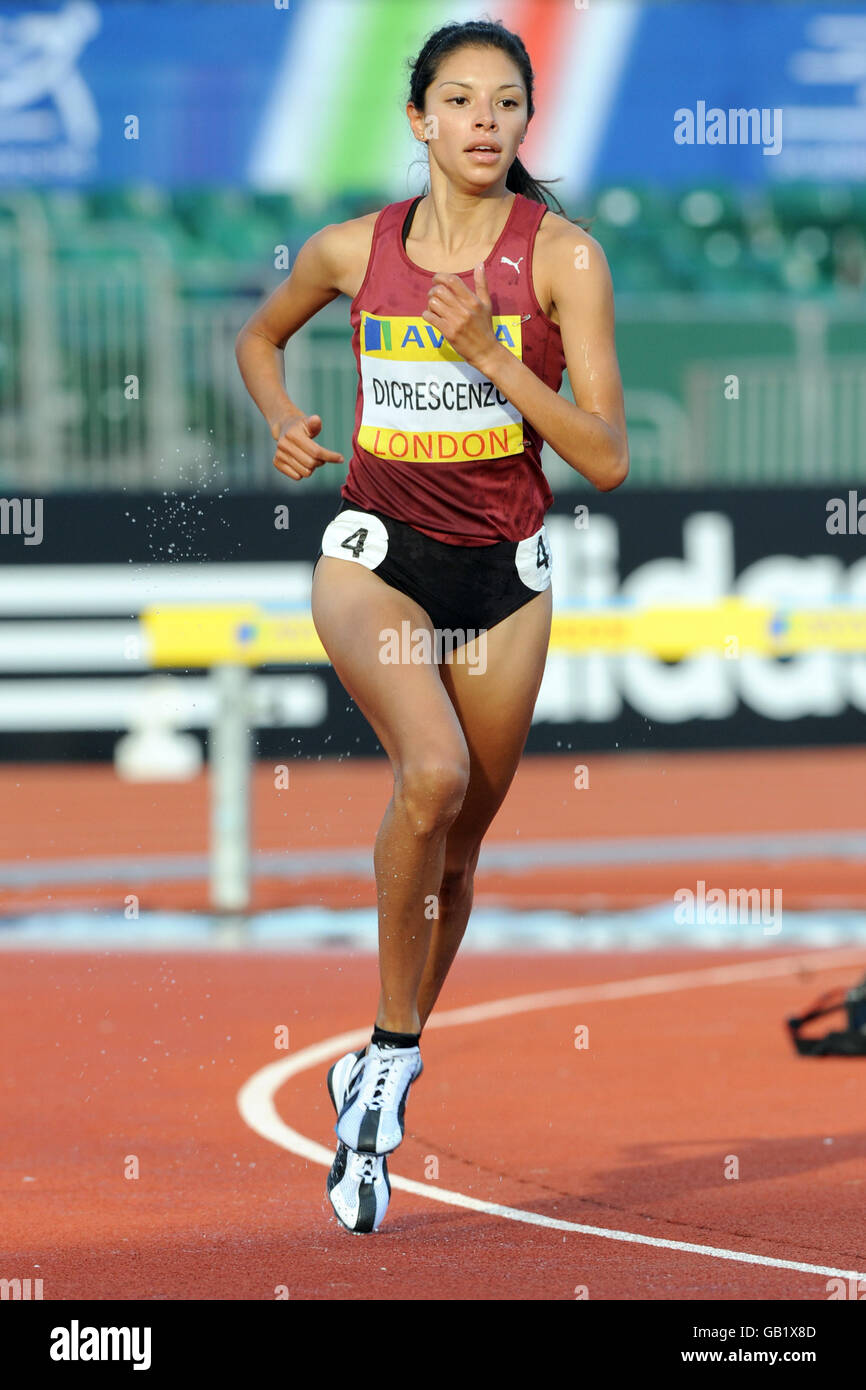 Usas delilah dicrescenzo competes in the womens 3000m steeplechase hi