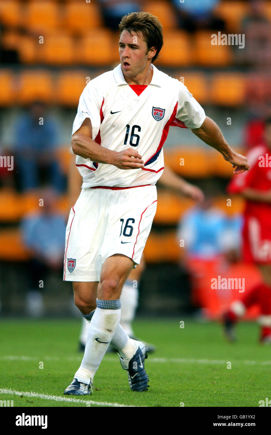 Soccer FIFA Confederations Cup 2003 Group B Turkey v USA. Danny