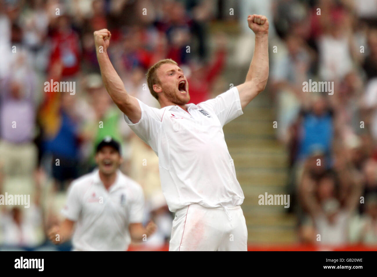 Cricket - npower Third Test - Day Two - England v South Africa - Edgbaston Stock Photo
