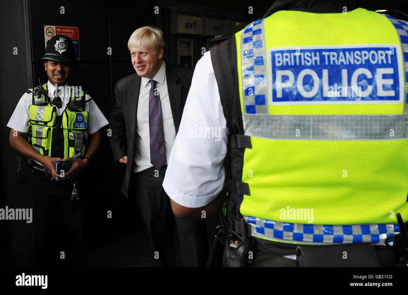 British transport police station finsbury hi-res stock photography