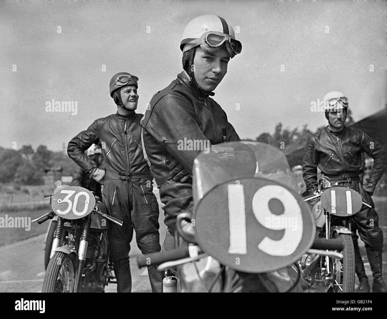 Motor Racing - Motorcycling - John Surtees Stock Photo
