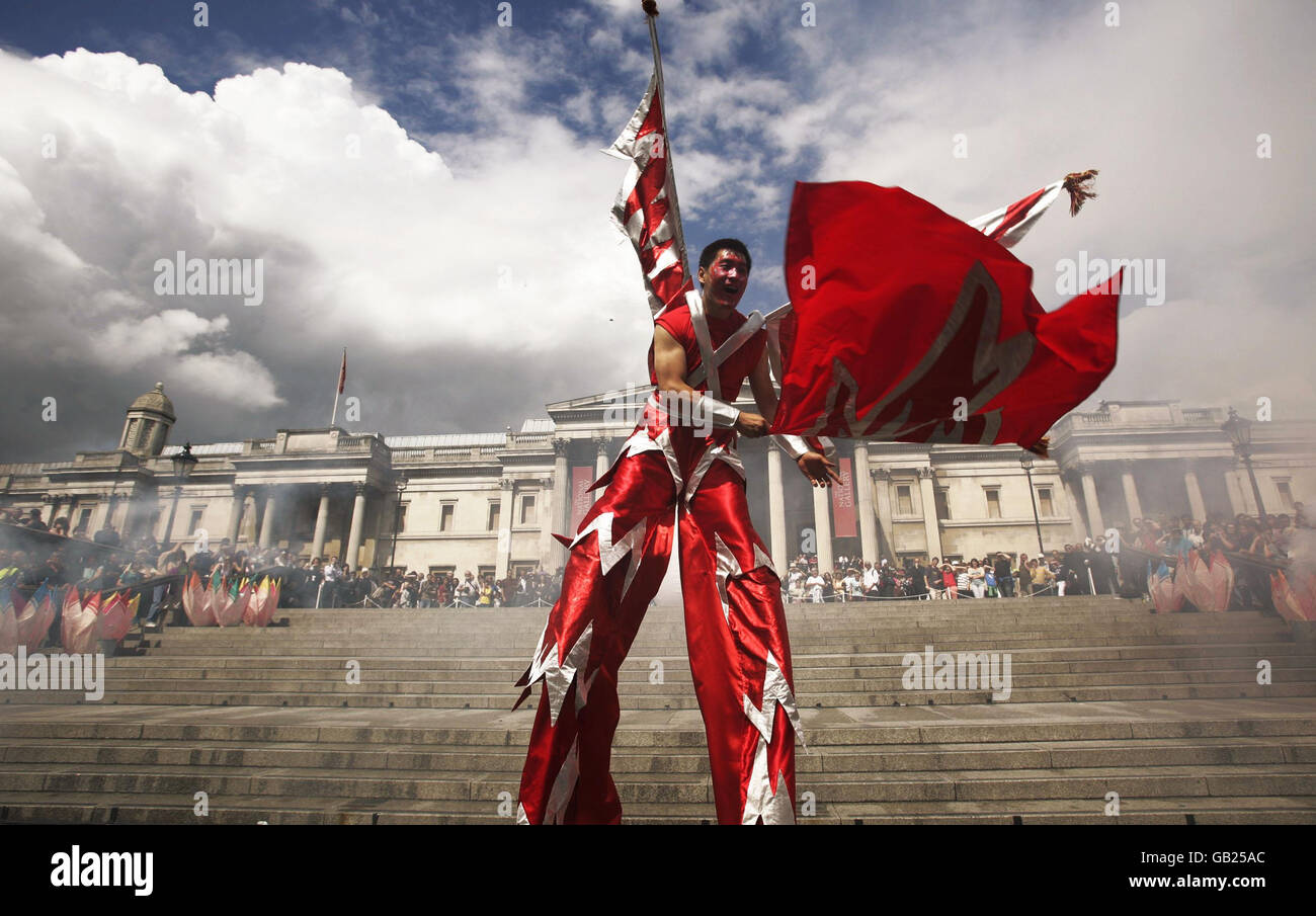 Trafalgar Square Festival Stock Photo - Alamy