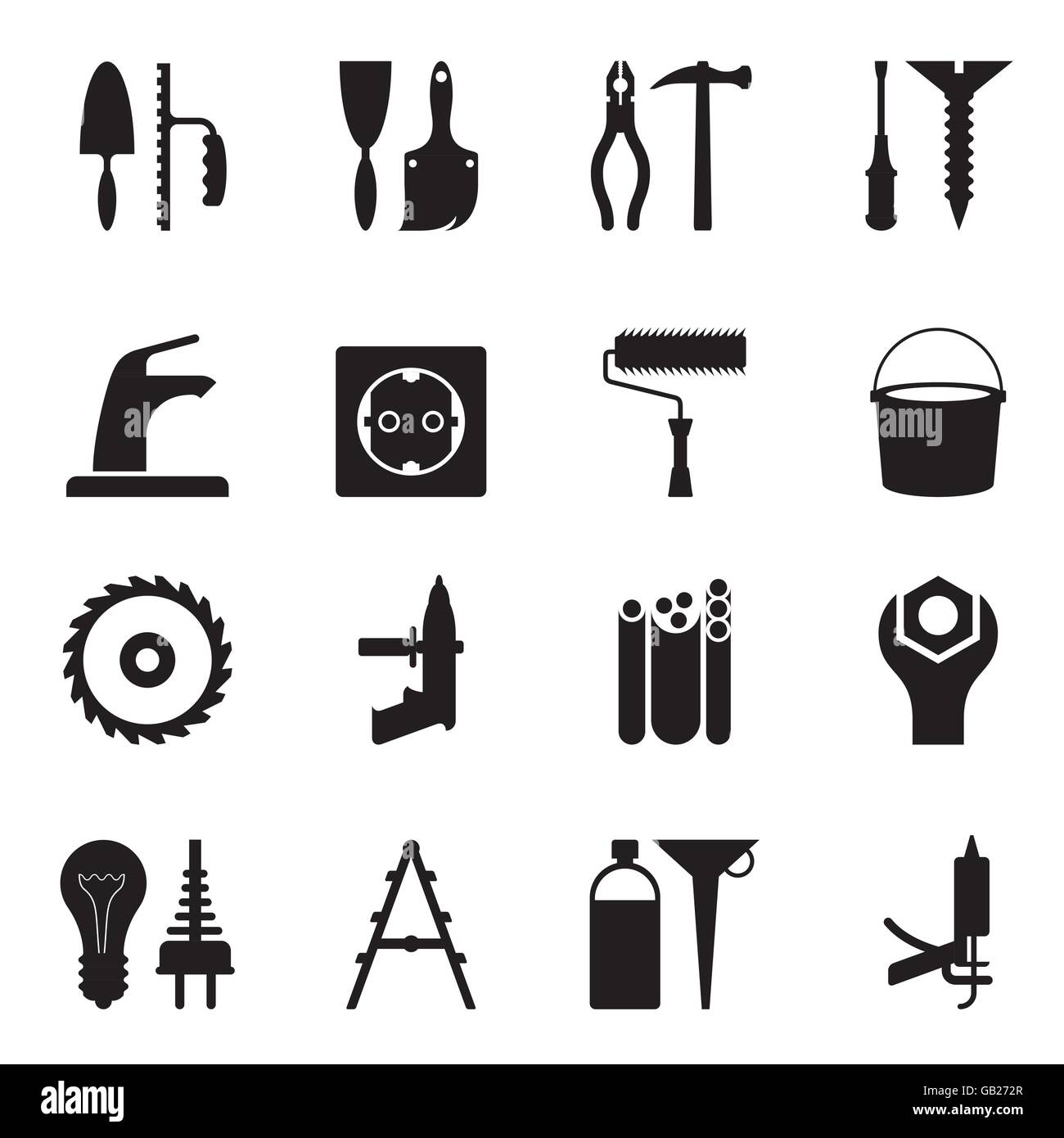 Construction vector hi-res stock photography and images - Alamy