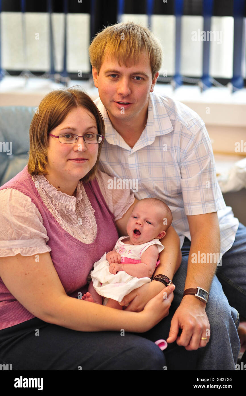 At the ivf clinic at the university hospital of wales hires stock