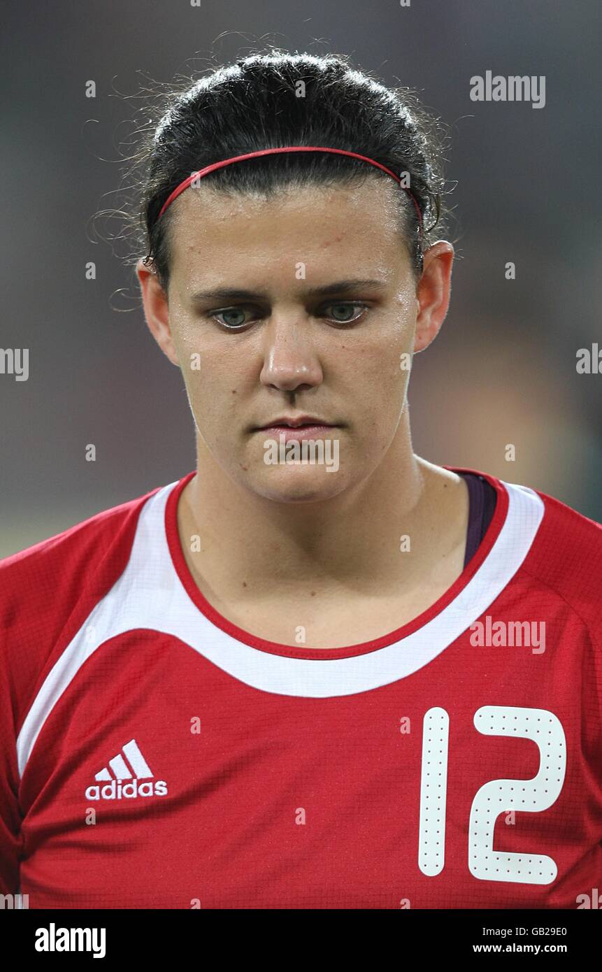 Olympics - Beijing Olympic Games 2008 - Day Four. Christine Sinclair, Canada Stock Photo