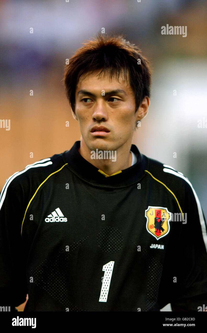Japans goalkeeper seigo narazaki hi-res stock photography