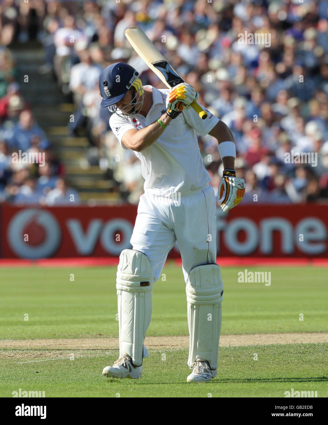 Cricket - npower Third Test - Day Three - England v South Africa - Edgbaston Stock Photo