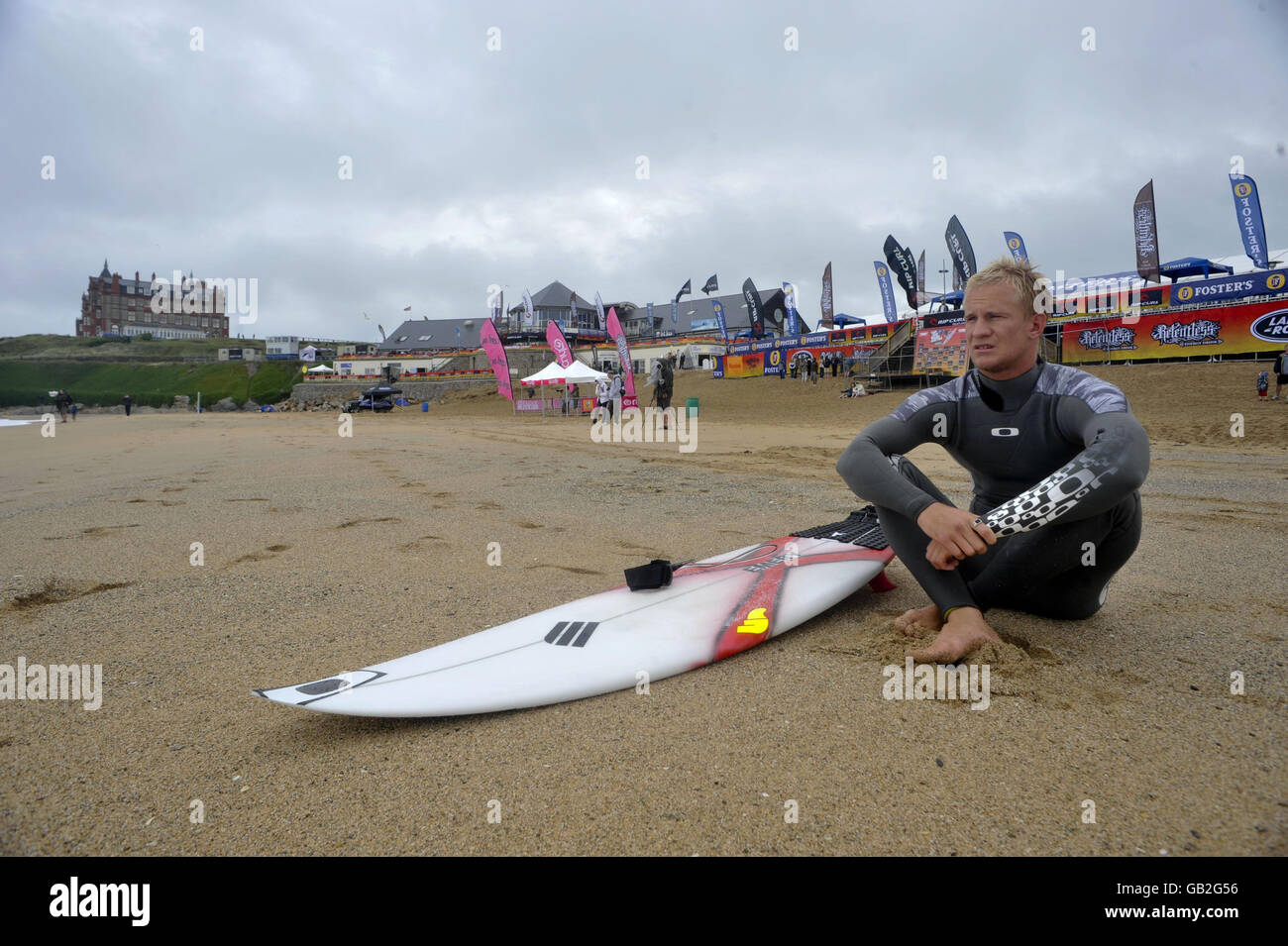 Rod Adams Rip Curl Rip Curl Boardmasters 2008 Stock Photo - Alamy