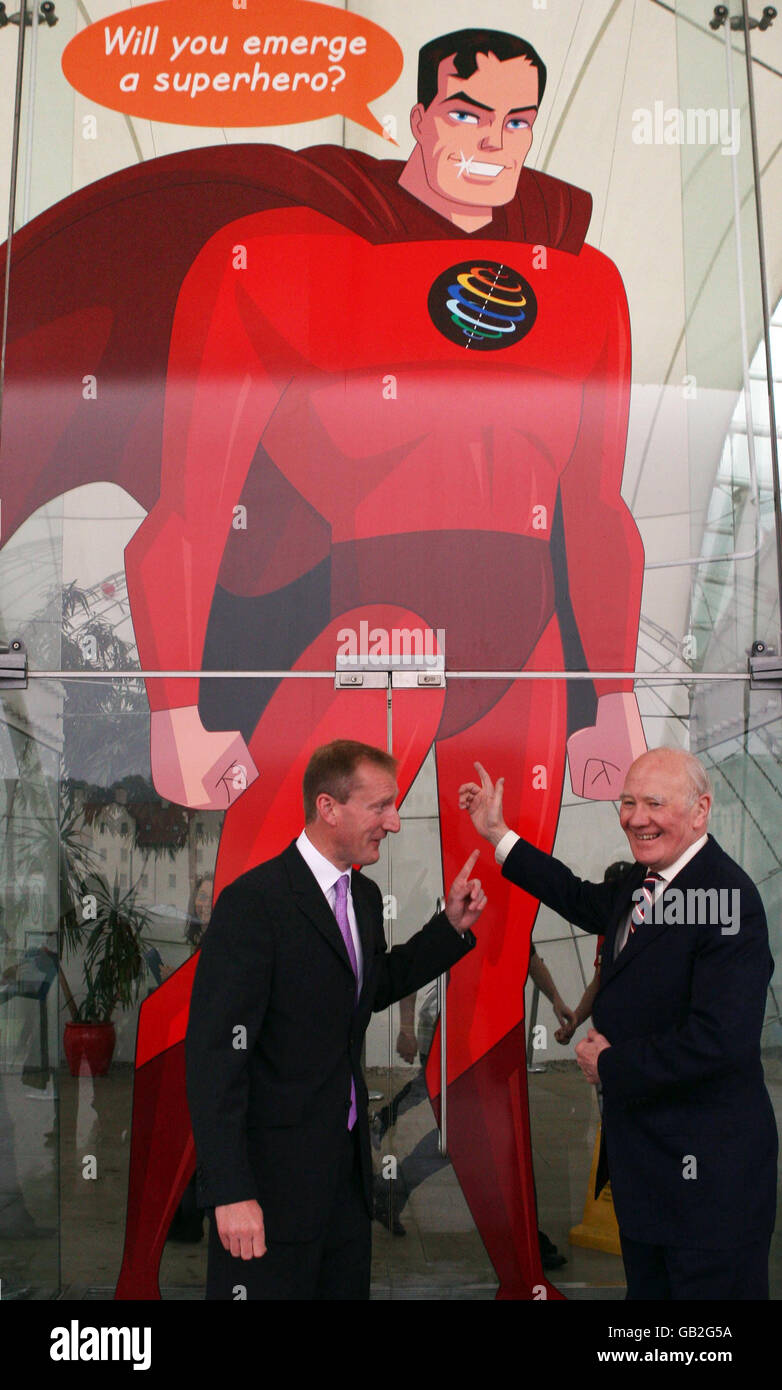 Tavish Scott in the Scottish Liberal leadership campaign arrives at Our