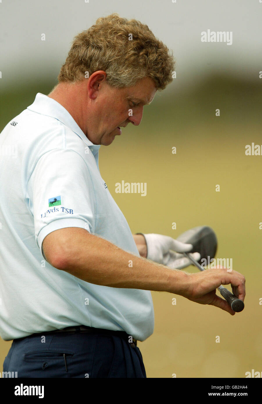 Golf The Open Golf Championship Sandwich Practice Stock Photo Alamy