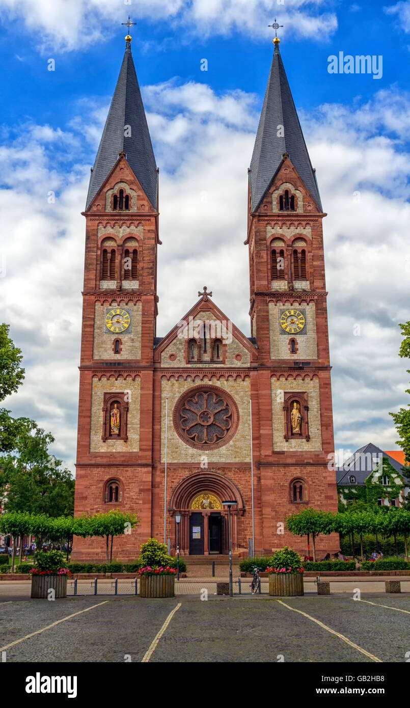 Saint Bonifacius church by day in Heidelberg, Germany Stock Photo Alamy