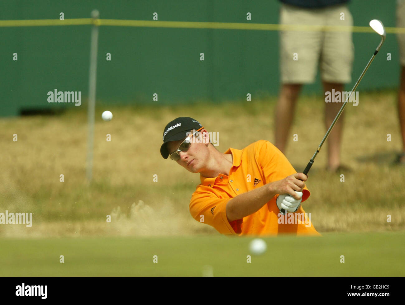 Golf The Open Golf Championship Sandwich Practice Stock Photo Alamy