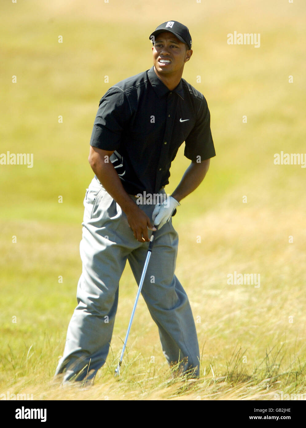 Golf The Open Golf Championship Sandwich Second Round. Tiger