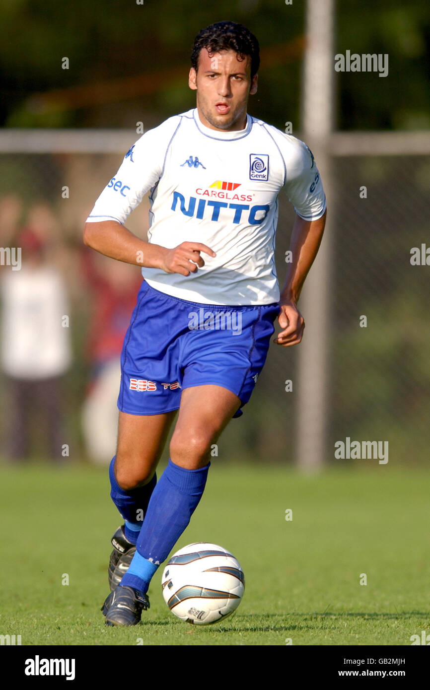 Soccer - Friendly - FC Utrecht v RC Genk. RC Genk's Akram Roumani in action Stock Photo