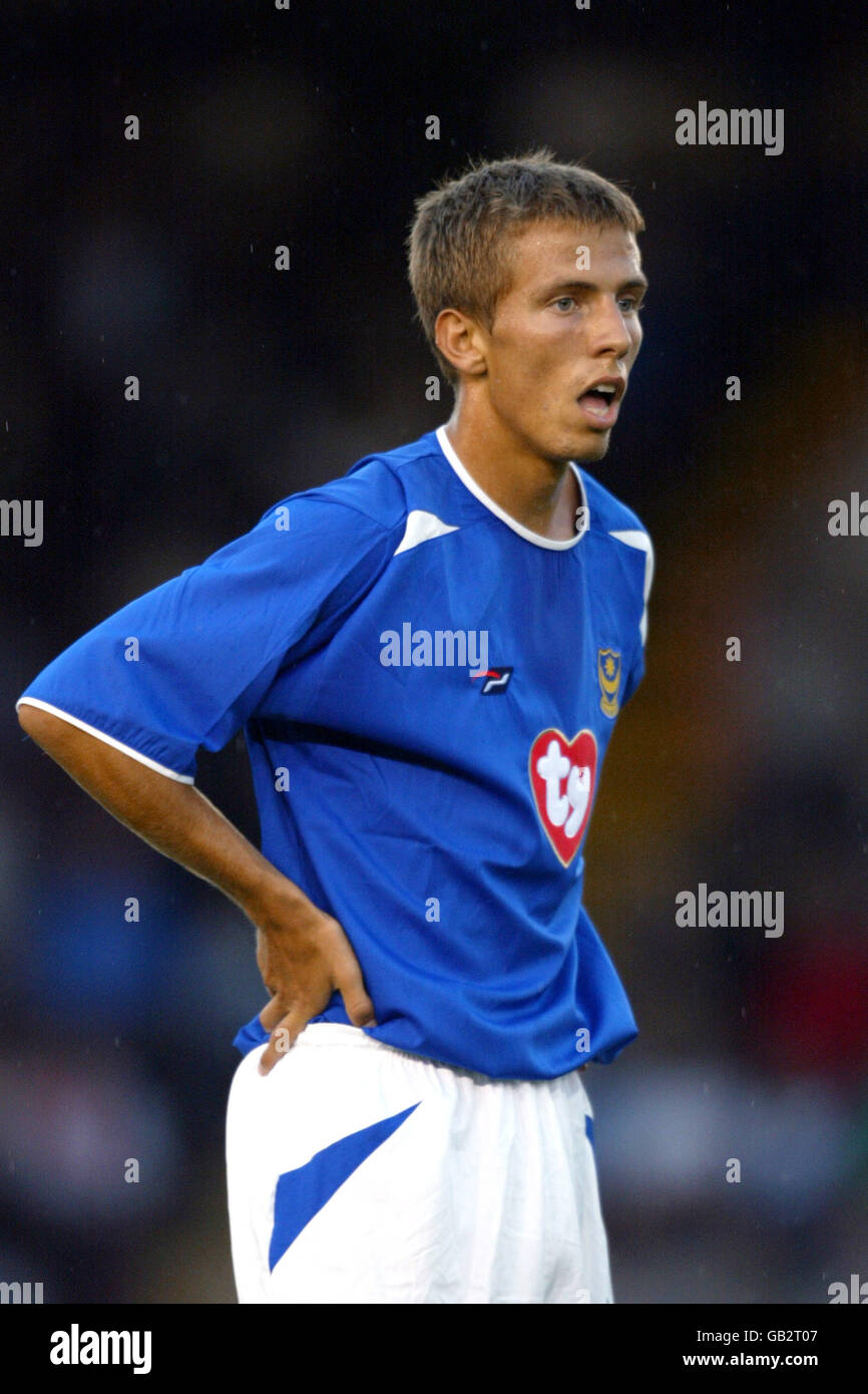 Soccer - Friendly - Exeter City v Portsmouth Stock Photo - Alamy