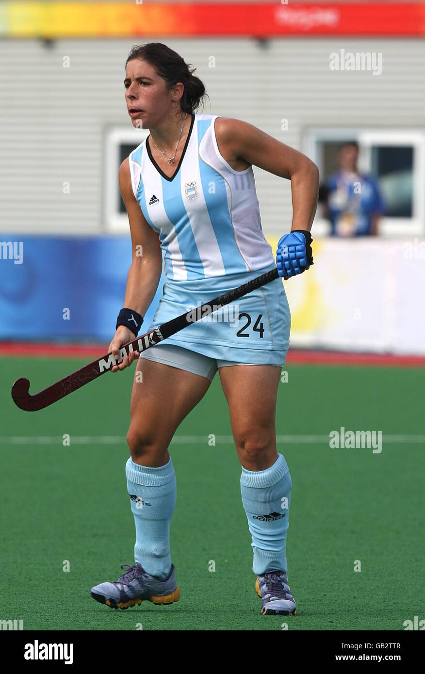 Argentina's Claudia Burkart during the Women's Pool WB Match W07