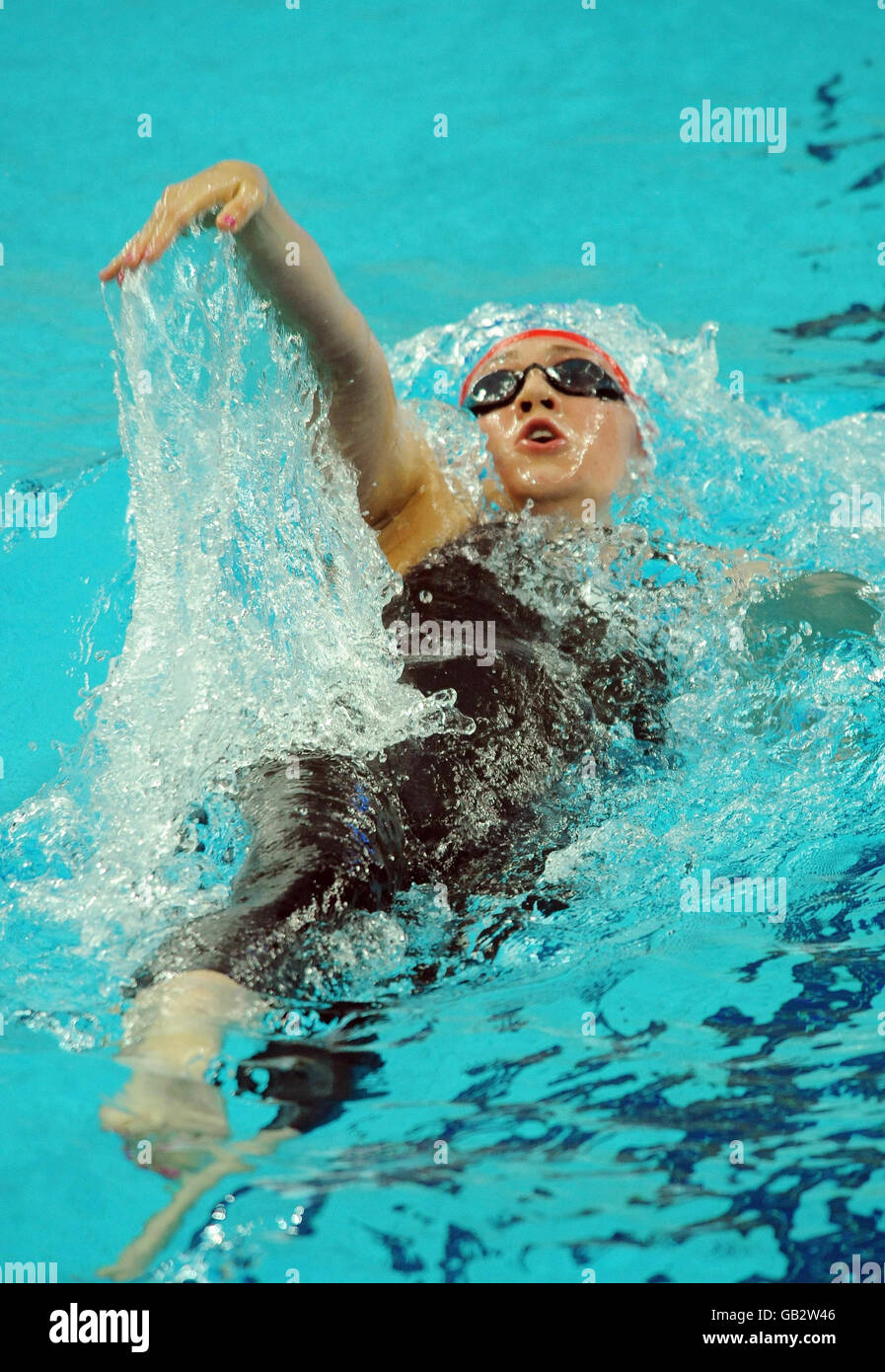 Great Britain's Elizabeth Simmonds in action during the Women's 200m