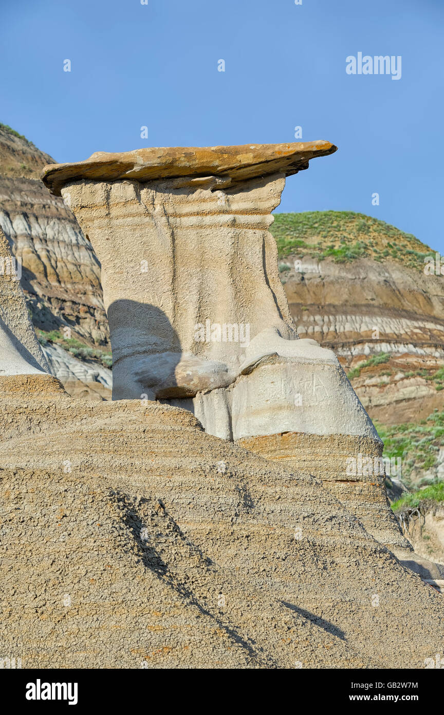 Hoodoos, Drumheller Valley, Alberta, Canada Stock Photo Alamy