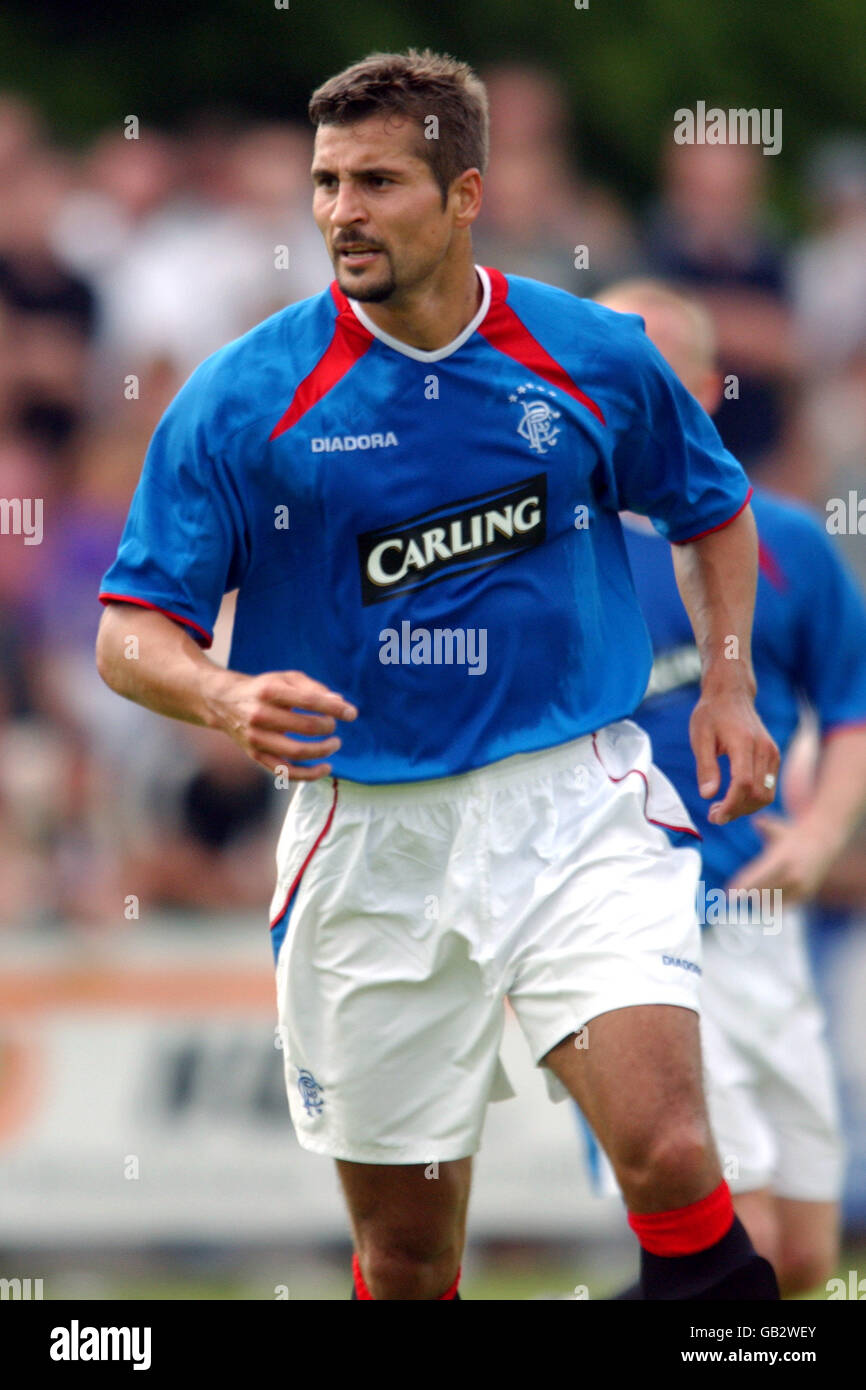 VFB Auerbach v Glasgow Rangers. Emerson 