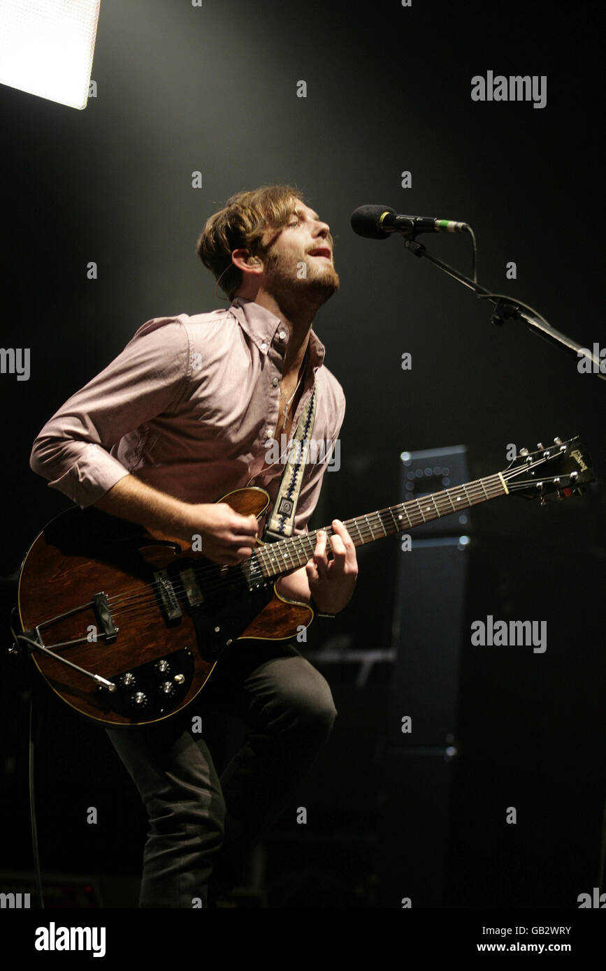 Kings of Leon in concert London Stock Photo Alamy