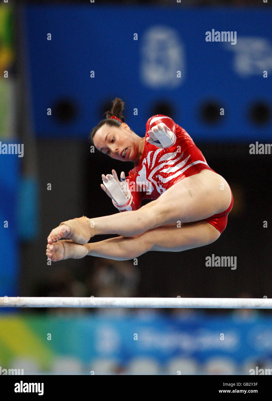 Great Britain's Beth Tweddle during the Women's Uneven Bars Final
