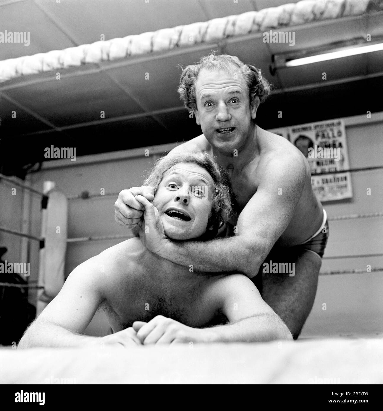 Wrestle Black and White Stock Photos and Images