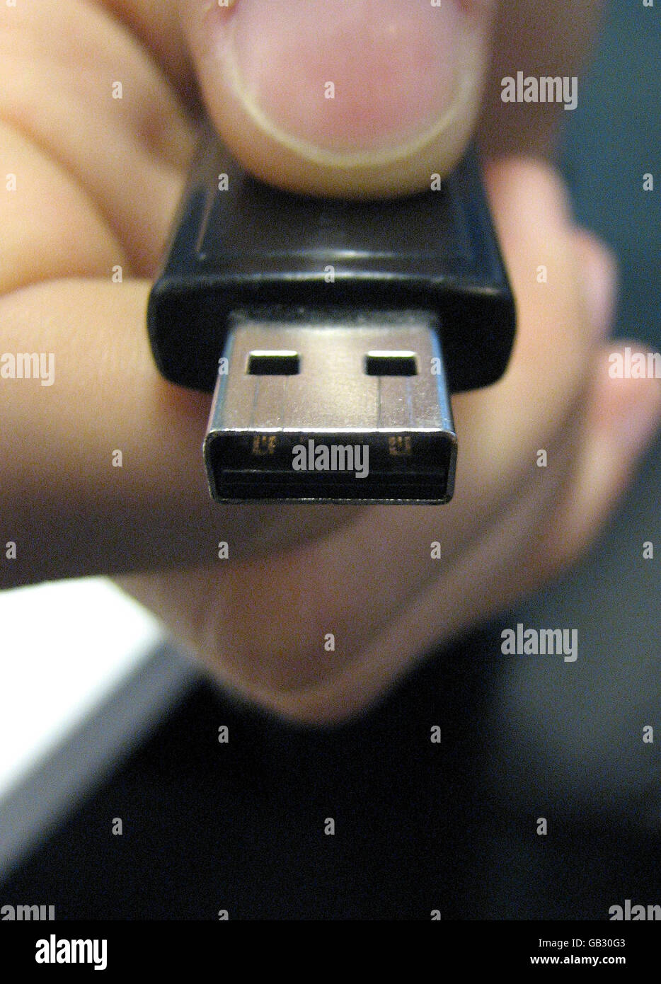 A general view of a memory stick. The names, addresses and expected