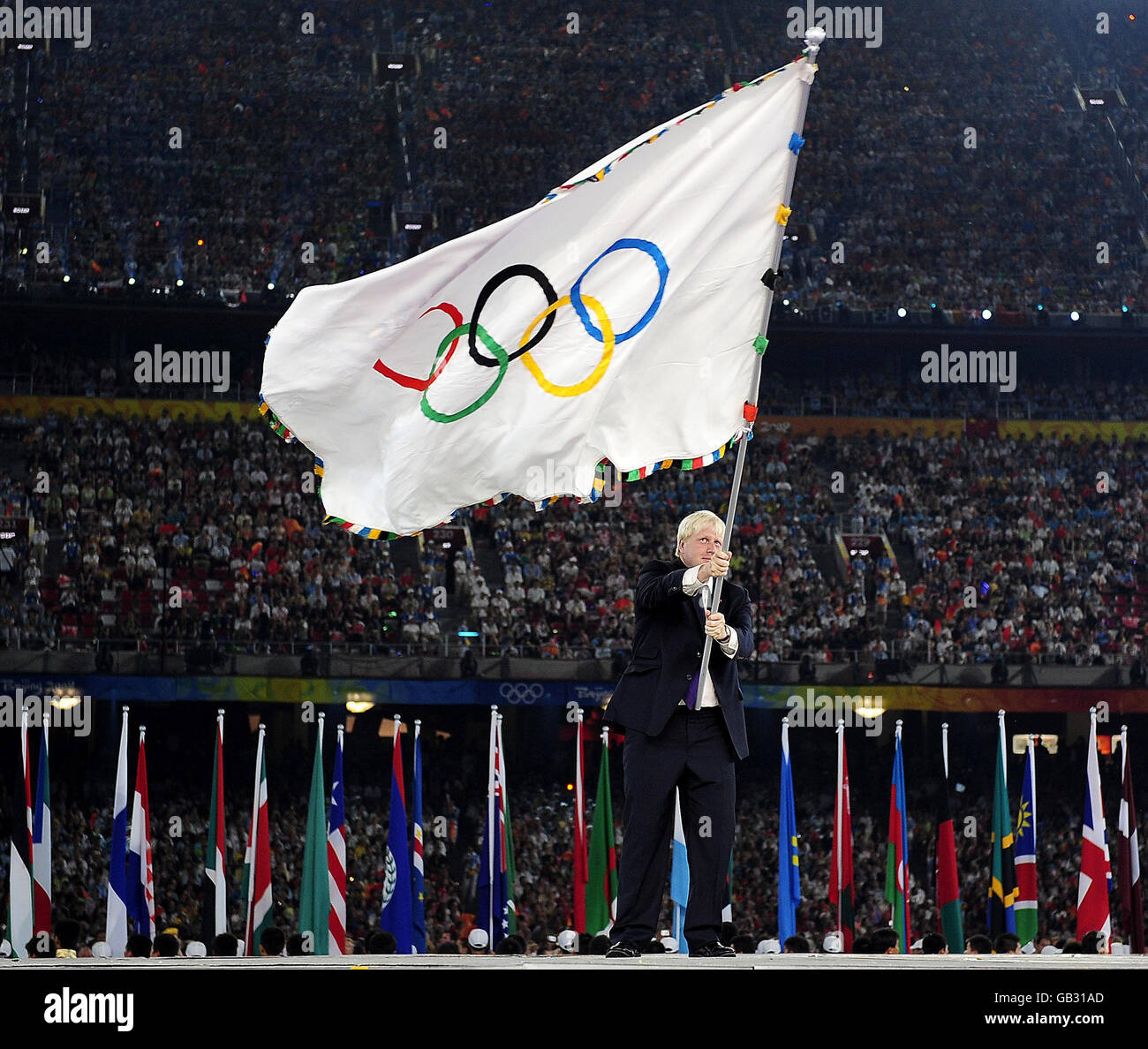 Olympics Beijing Olympic Games 2008 Closing Ceremony Stock Photo Alamy