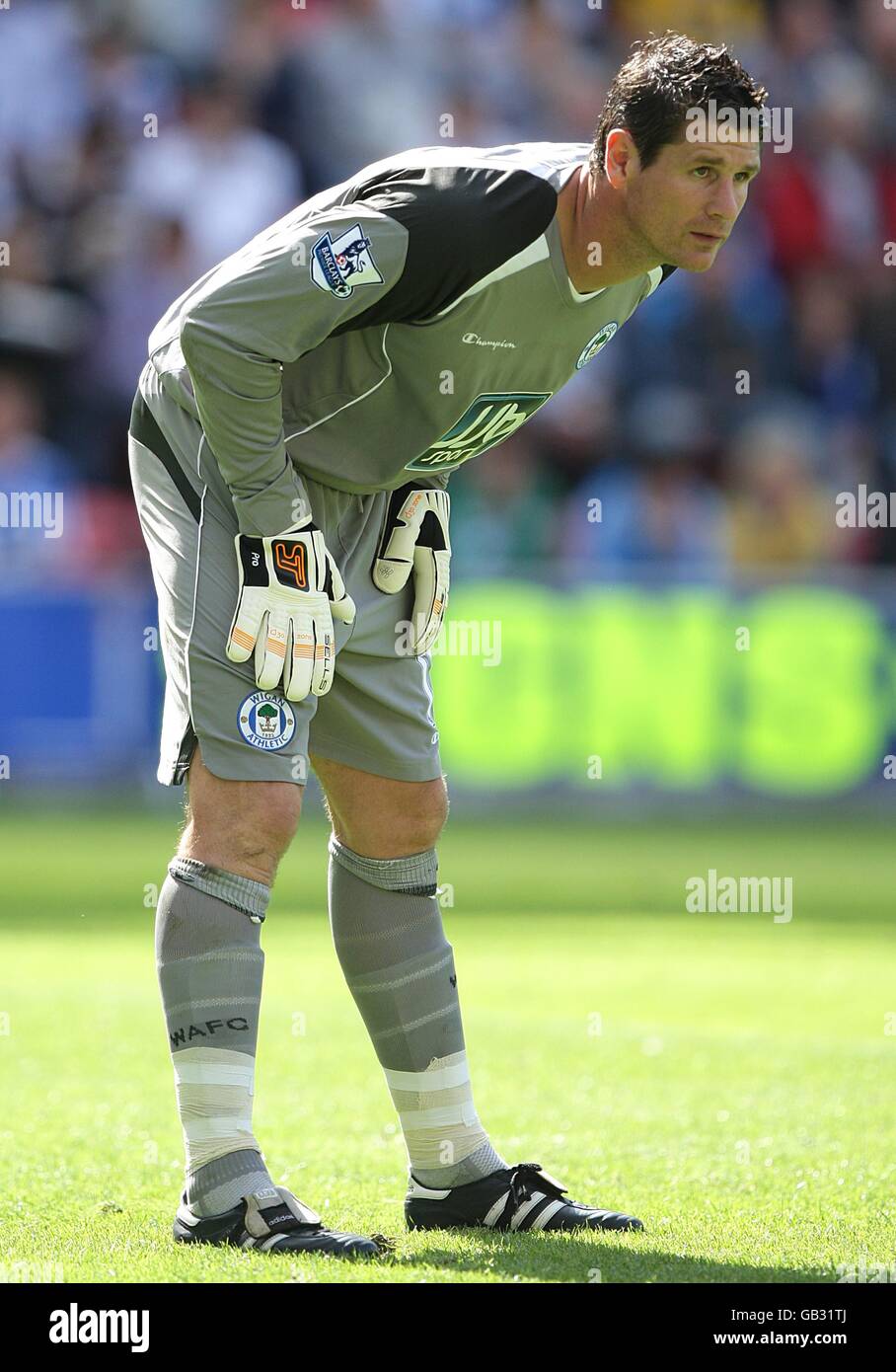 Soccer - Barclays Premier League - Wigan Athletic v Chelsea - JJB Stadium Stock Photo