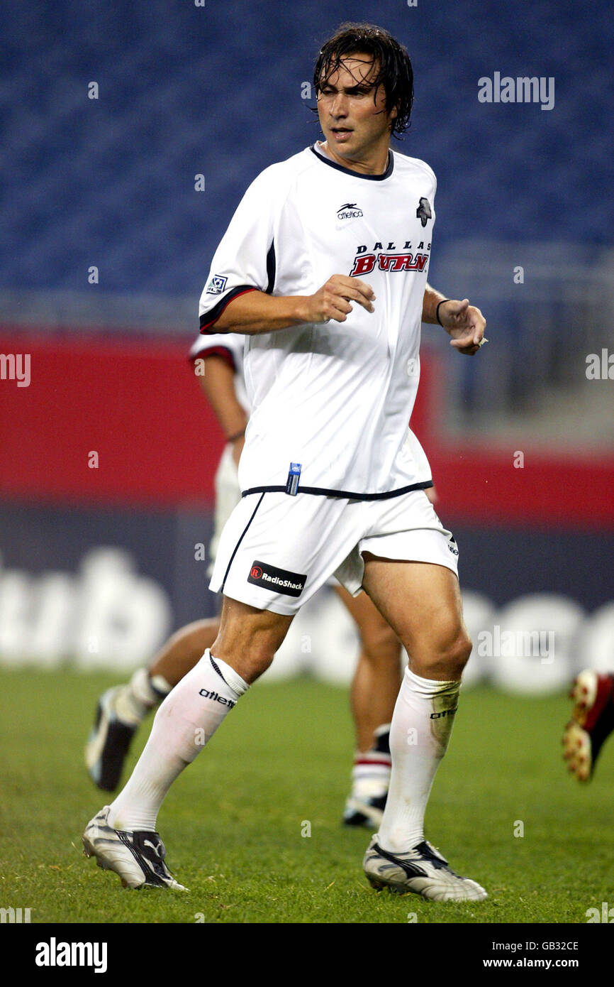 Soccer - American MLS - New England Revolution v Dallas Burn. Chad Deering, New England Revolution Stock Photo