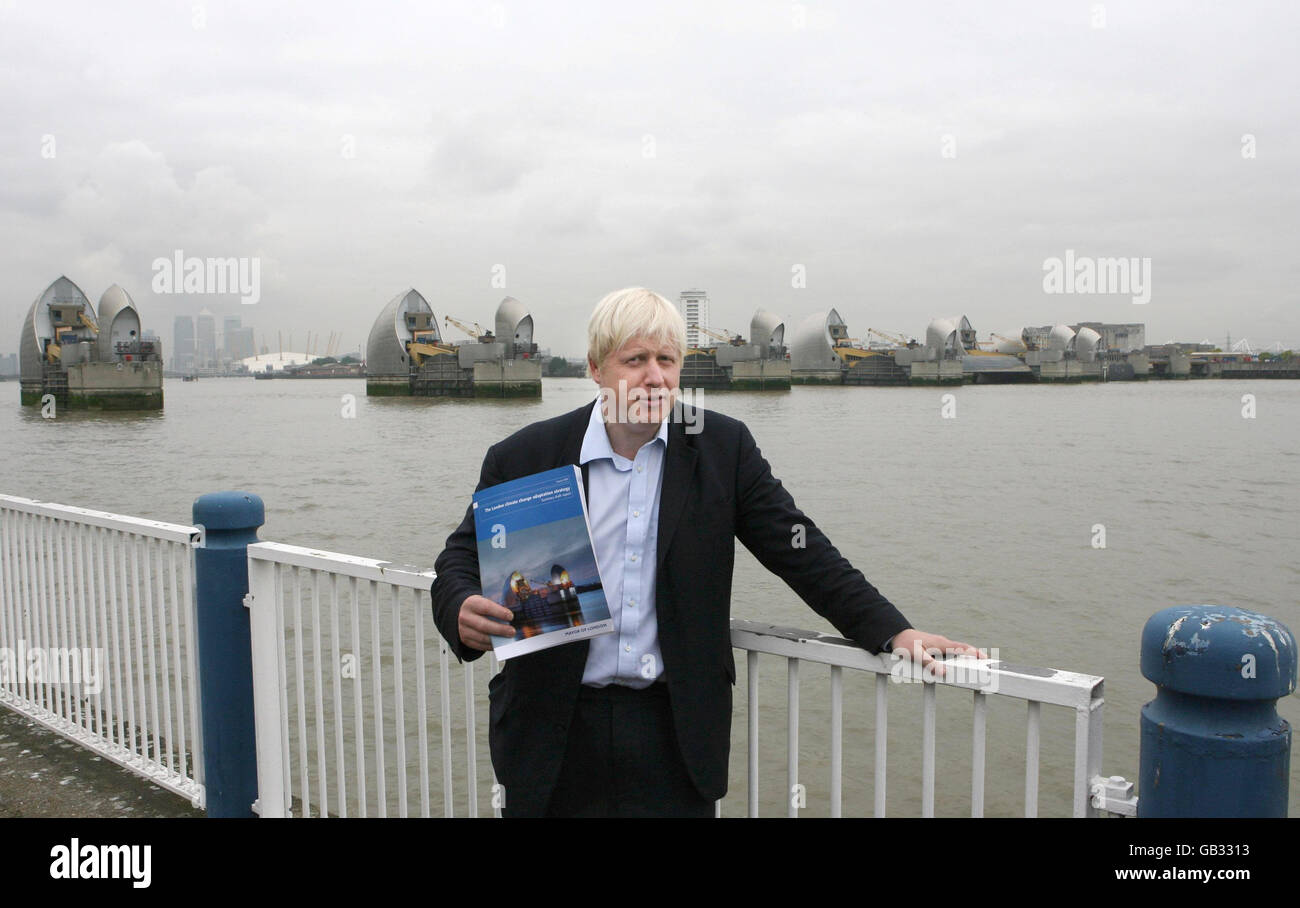 London's climate change strategy Stock Photo