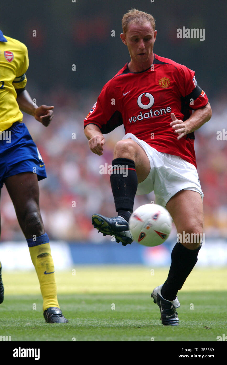 Soccer FA Community Shield Manchester United v Arsenal Stock Photo