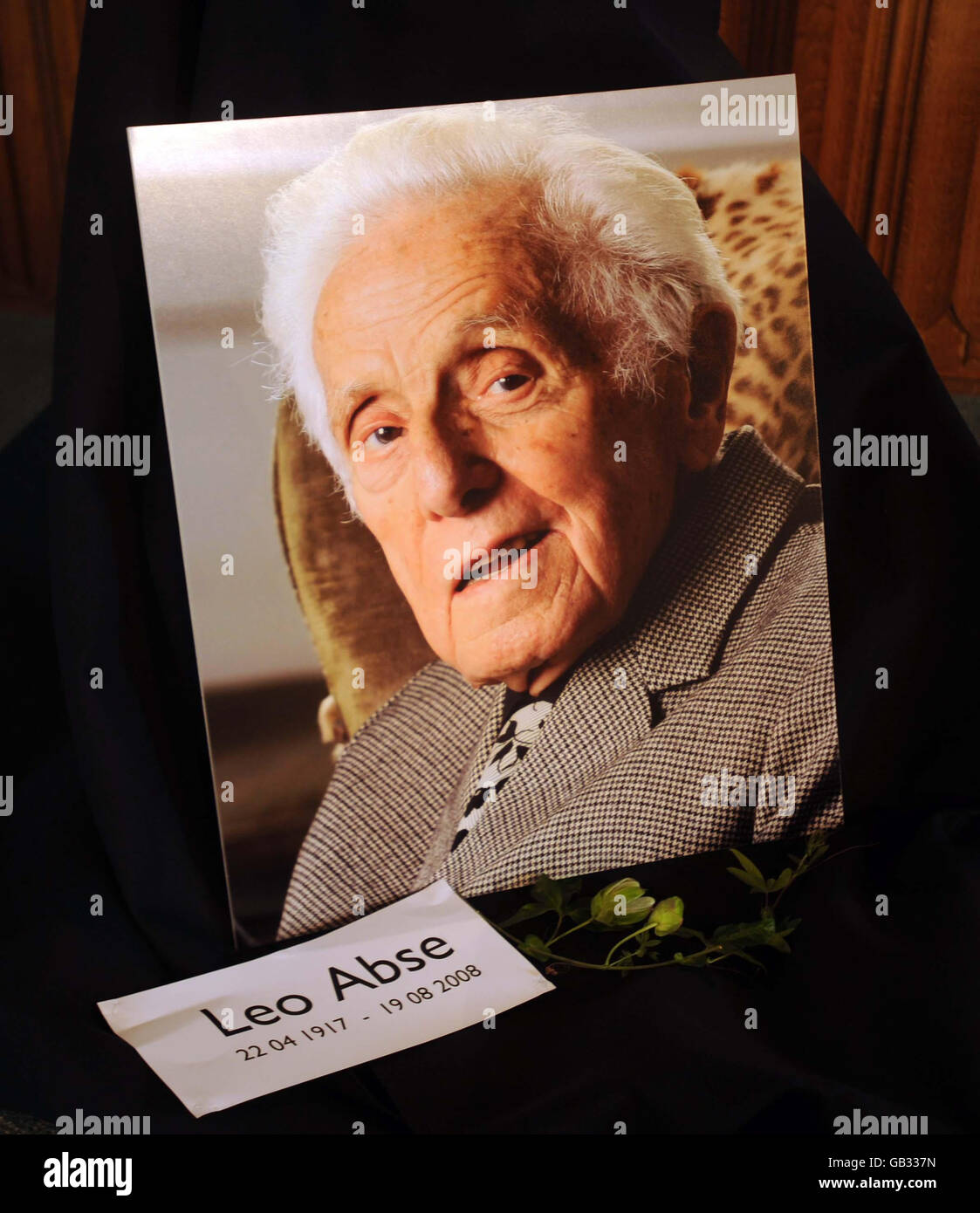 Funeral for gay rights champion Abse Stock Photo