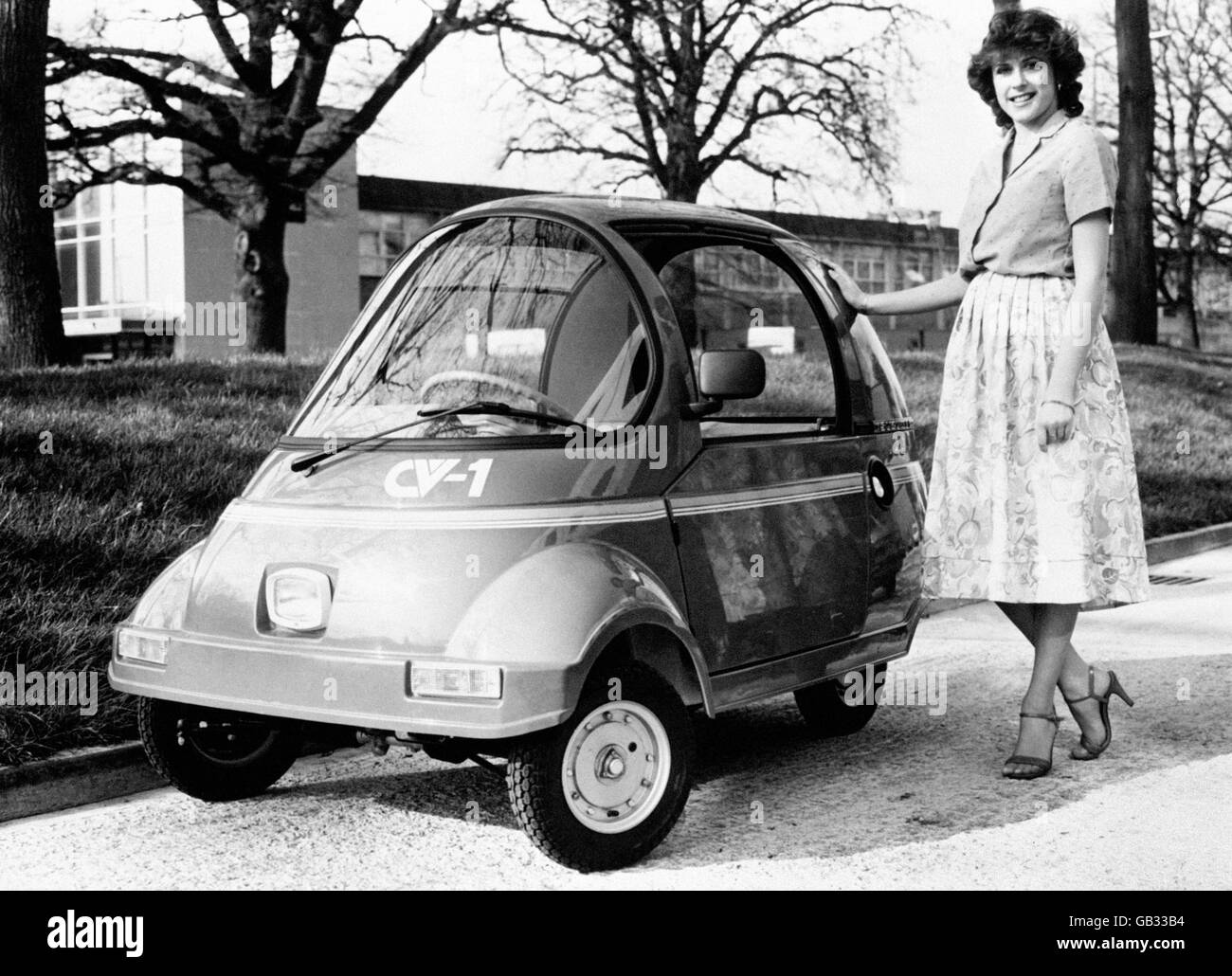 Transport - CV1 Bubble Car - Crawley Stock Photo