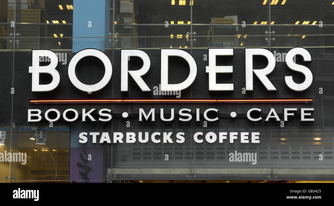 At borders books music cafe in oxford street hires stock photography