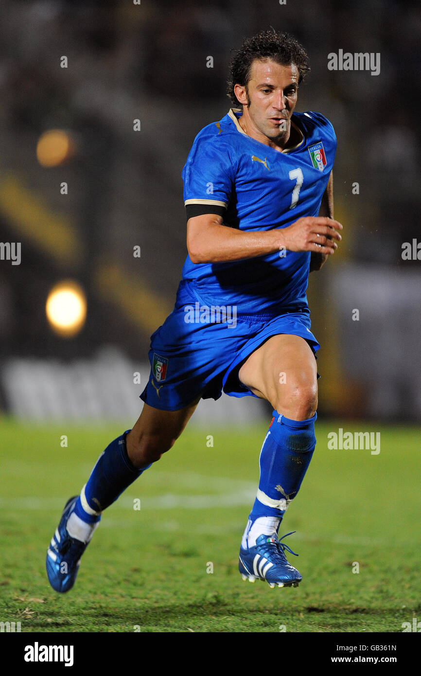 Soccer - International Friendly - Italy v Austria - Stade Du Ray. Alessandro Del Piero, Italy Stock Photo